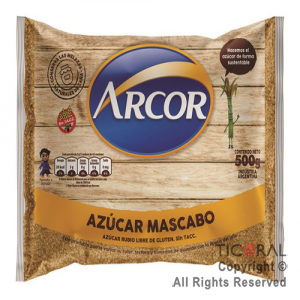AZUCAR MASCABO SIN TACC x 500GR